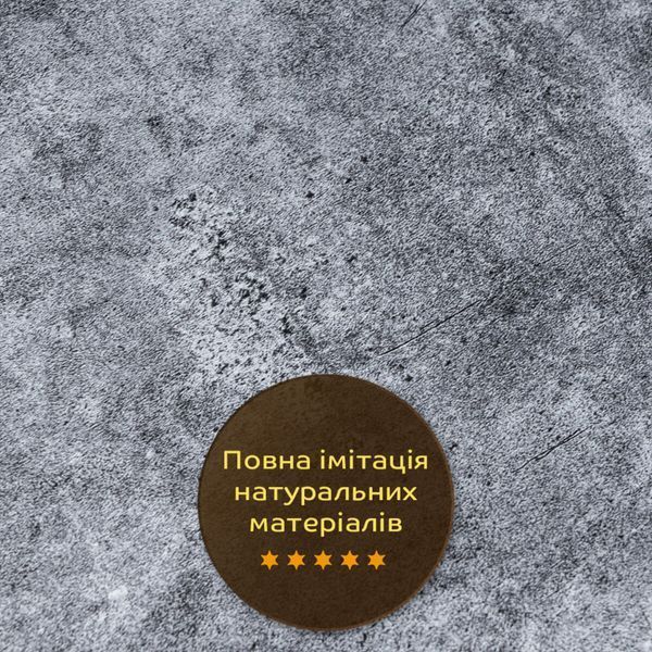 Декоративна ПВХ плита 600х600х3мм Попелястий мармур (S) SW-00001626 991943488 фото